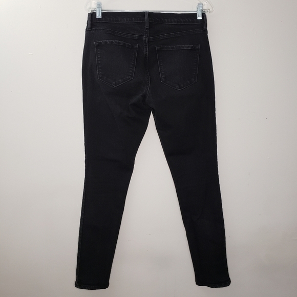 Old Navy Curvy Skinny Black Jeans Size 6 - Picture 2 of 6